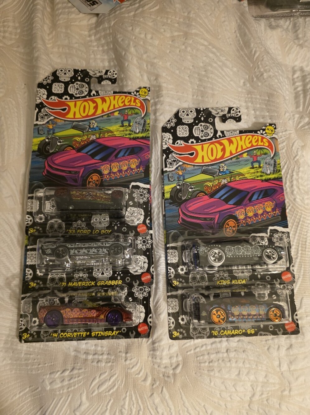 Hot Wheels 2021 Day of the Dead 5 Car Set